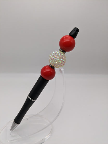 Designer Beaded pens Black