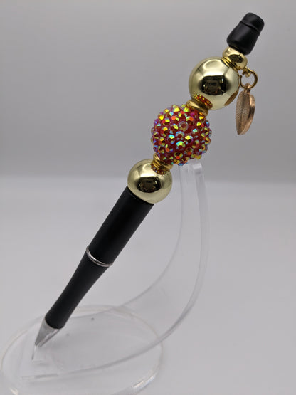 Designer Beaded pens Black