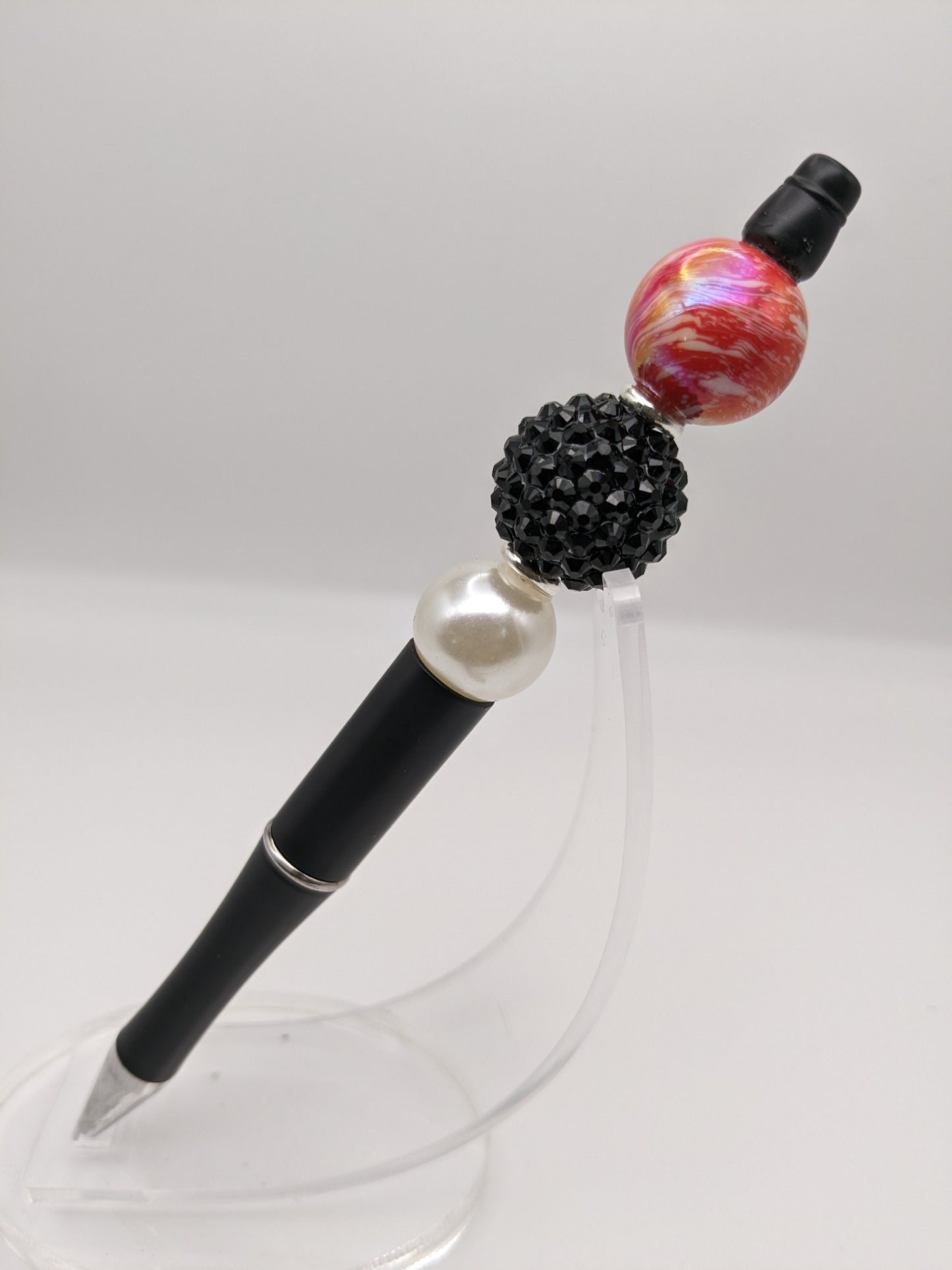 Designer Beaded pens Black