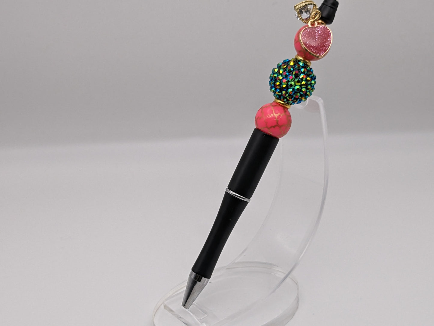 Designer Beaded pens Black