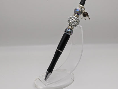 Designer Beaded pens Black