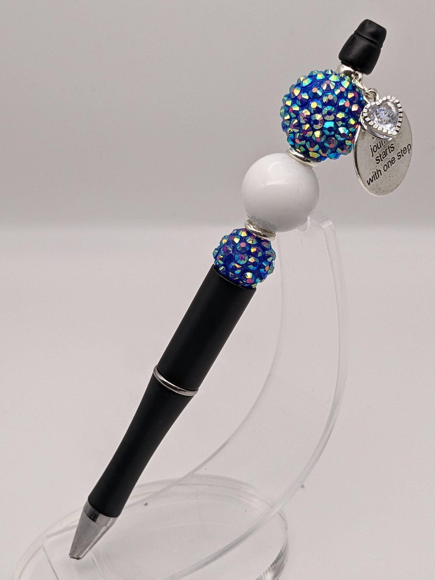 Designer Beaded pens Black