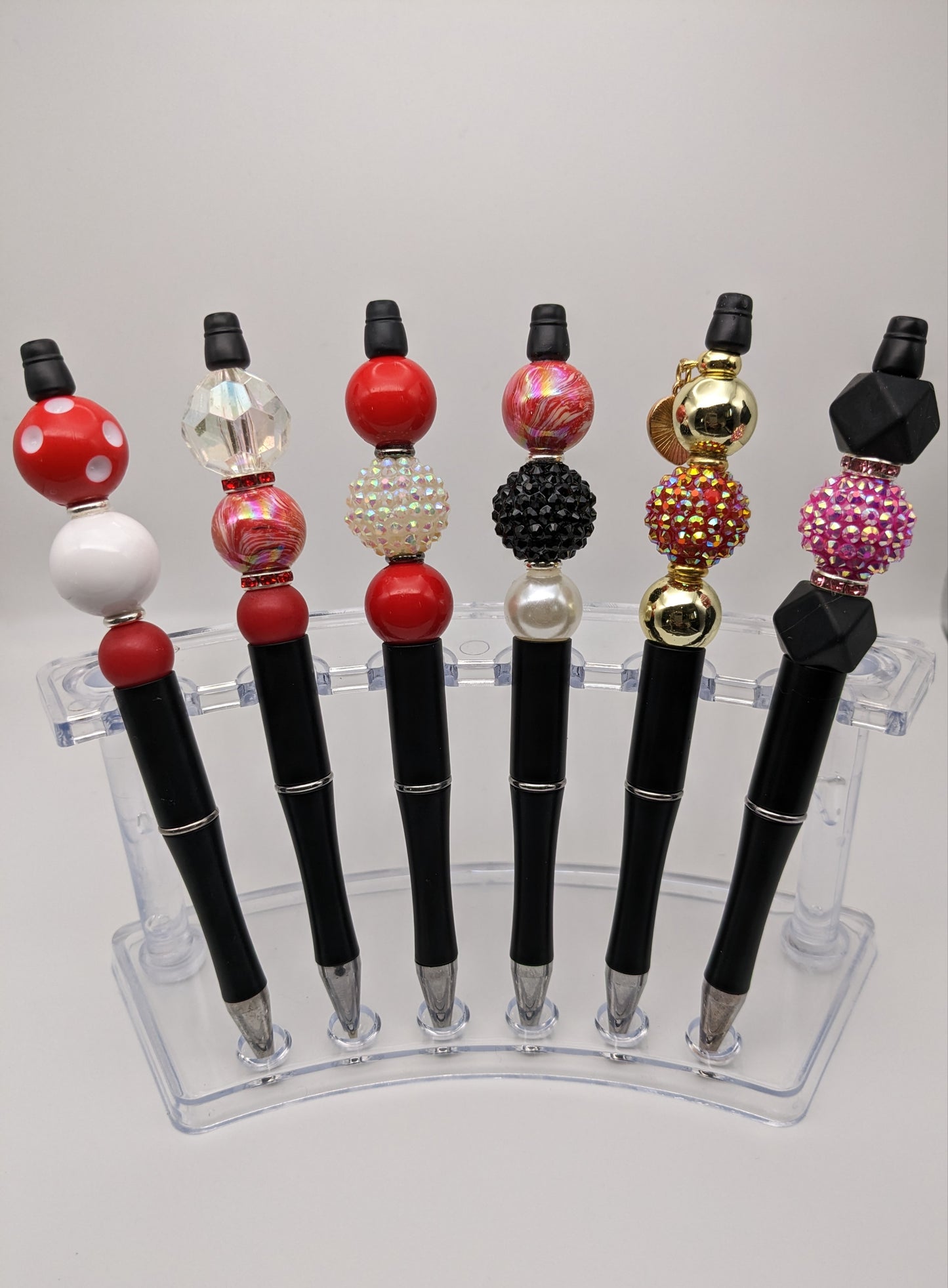 Designer Beaded pens Black