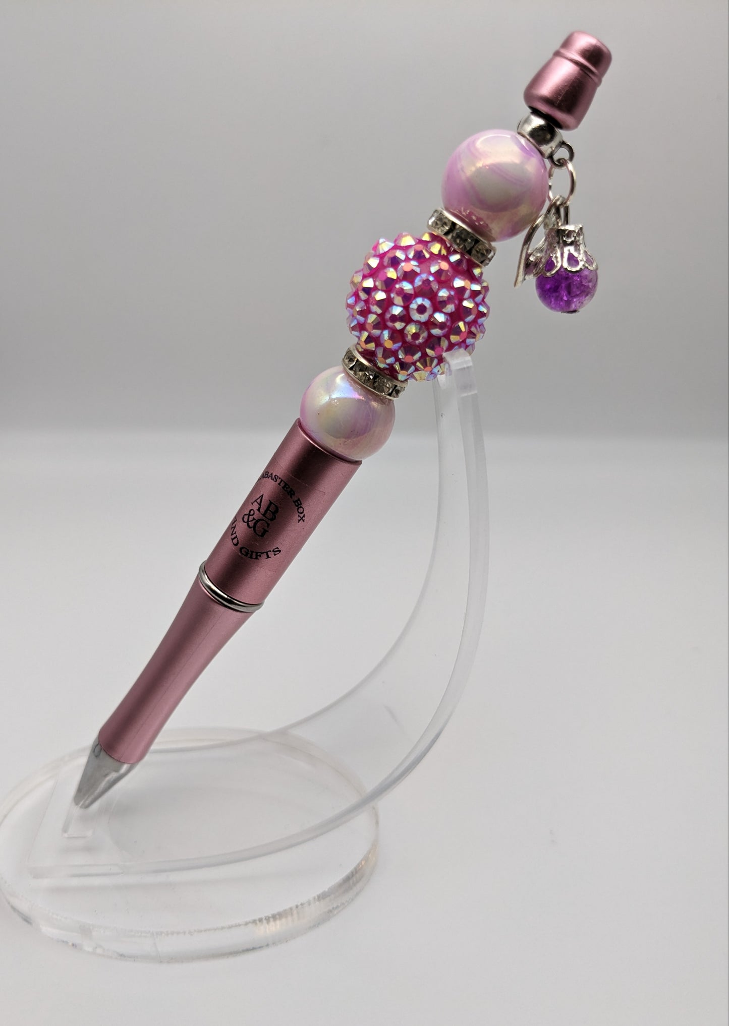 Designer Beaded pens Pink