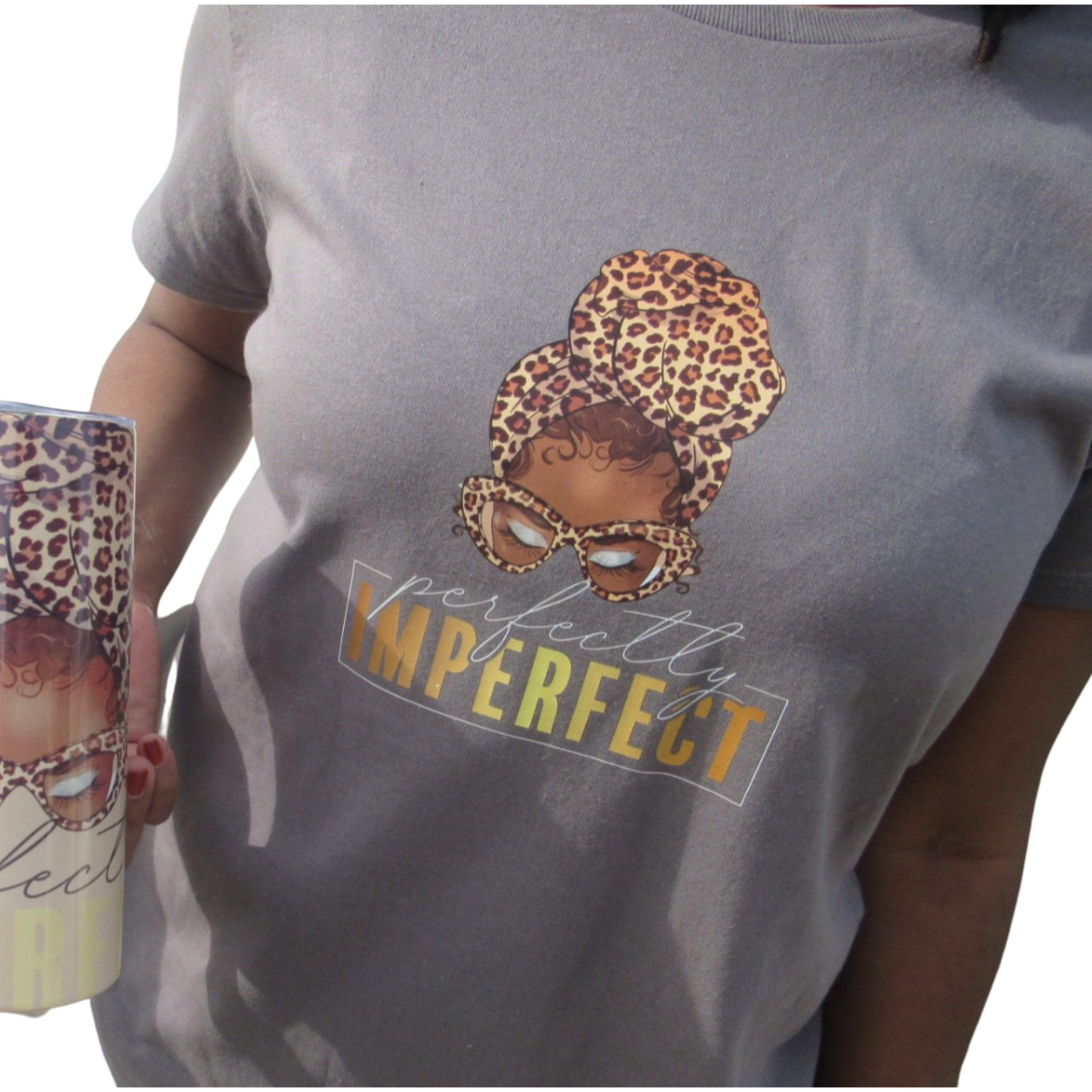 Perfectly Imperfect (Grey) Women's T-shirt